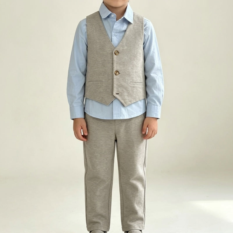 Boys'3pcs set woven