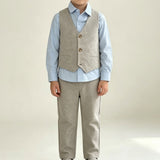 Boys'3pcs set woven