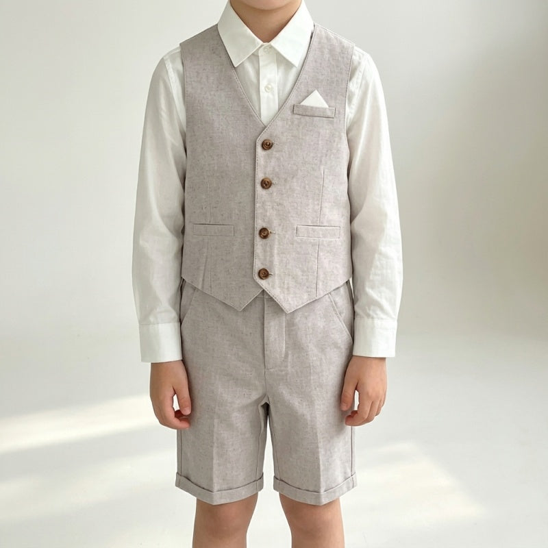 Boys'3pcs set woven