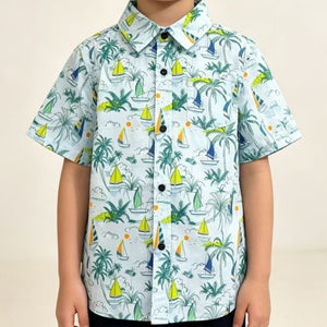 Boys'shirt 100%cotton woven