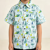 Boys'shirt 100%cotton woven